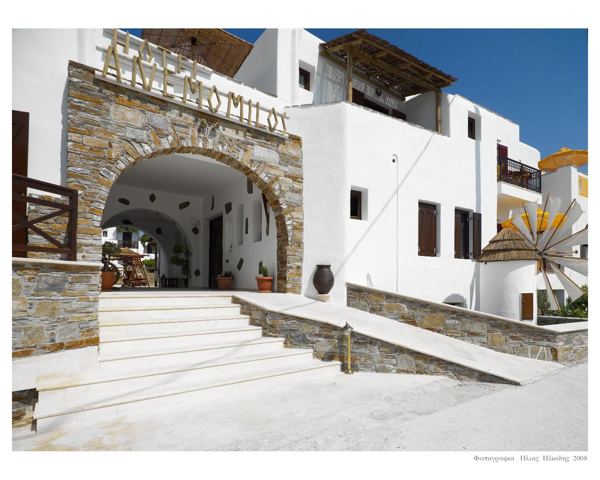 Anemomilos Beach Hotel Agia Anna  Exteriér fotografie